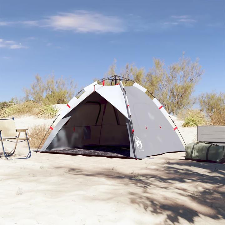 Immagine prodotto VidaXL Tenda da spiaggia 3 persone a sgancio rapido impermeabile (tenda da spiaggia, 2.55 kg, 3 persone)