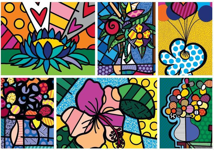 Immagine prodotto Bluebird Puzzle Collage: Fiori 2000 pezzi (2000 pezzi)