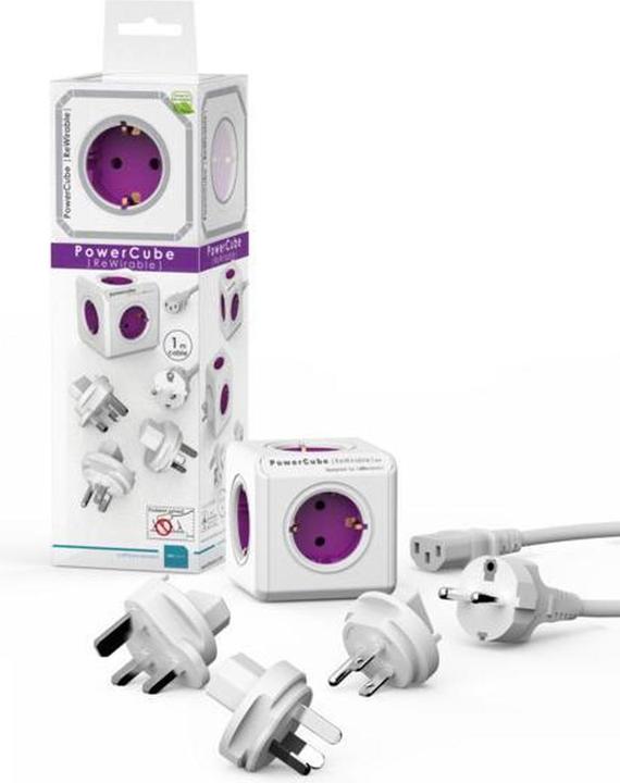 Productafbeelding Allocacoc Powercube (5 x, CEE 7/3, 3-polig, 1 m)