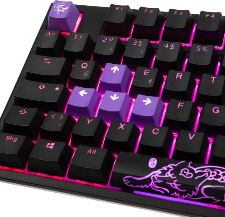 Produktbild Ducky ONE 2 Backlit PBT Gaming Tastatur, MX-Brown, RGB LED (DE, Kabelgebunden)