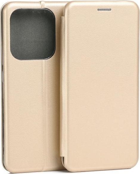 Produktbild Beline Etui Book Magnetic Xiaomi Redmi Note 14 5G złoty/gold (Xiaomi Redmi Note 14 Pro 5G)