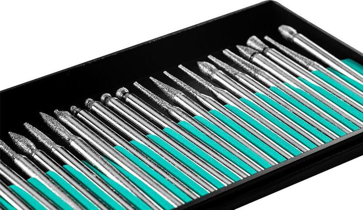 Actual product image Verto 027 Tool & Straight Grinder Accessories Drill Set (e)