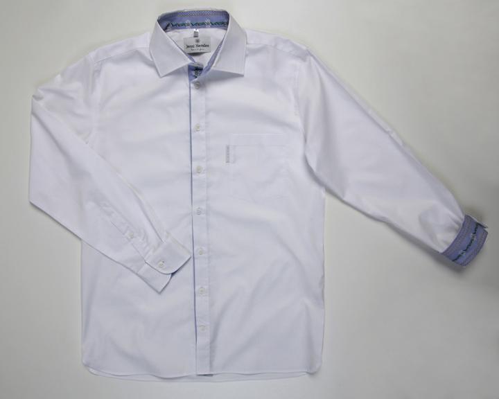 Actual product image Jenni Hemden Contrast shirt plain white (XS)