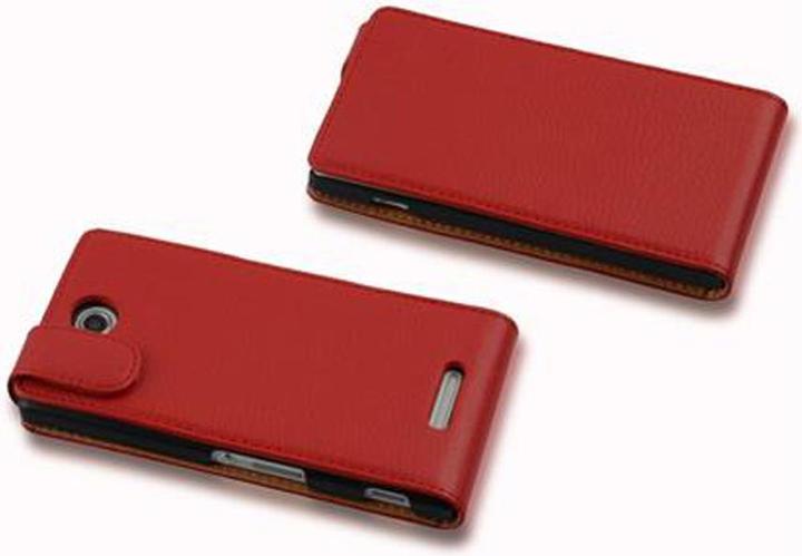 Productafbeelding Cadorabo Flip met structuurhoes (Sony Xperia C)