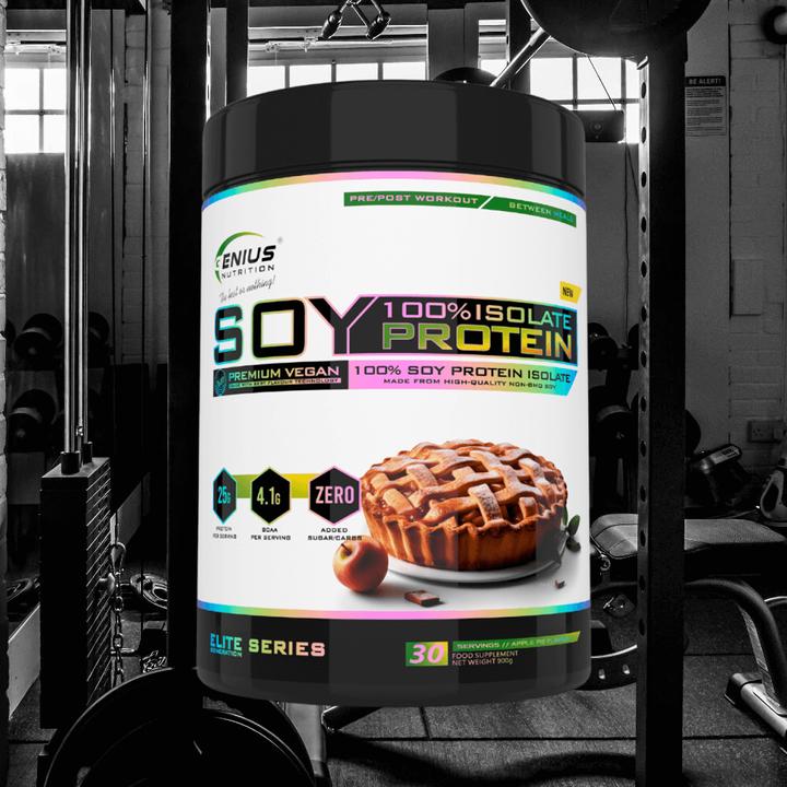Immagine prodotto Genius Nutrition 100% Proteine isolate della soia (Torta di mele, 1 pz., 900 g)