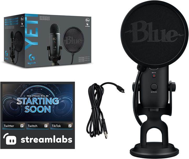 Actual product image Blue Yeti Game Streaming Kit - Blackout