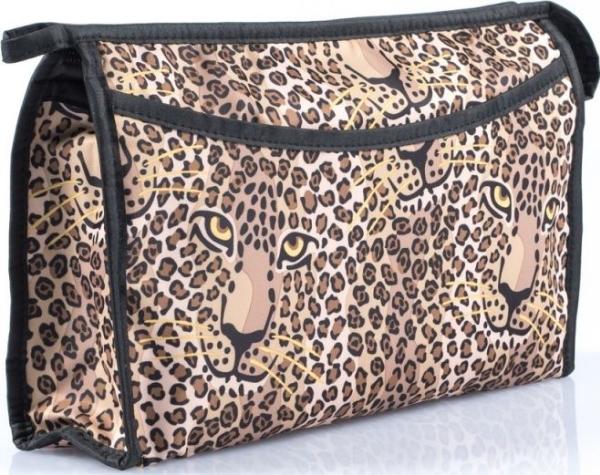 TOP Damen Kosmetiktasche LEOPARD (98512) 1 Stk
