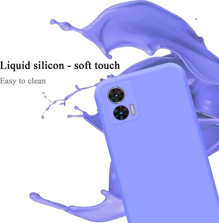 Actual product image Cadorabo Bumper TPU Liquid Silicone Case (Motorola Edge 30 Neo)