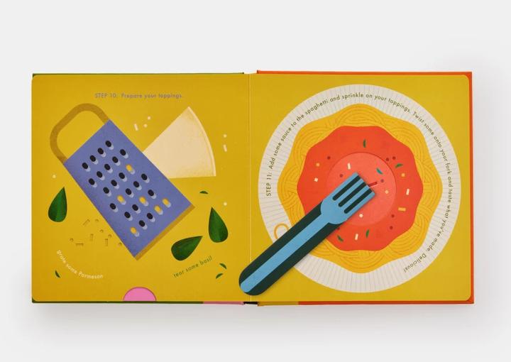 Actual product image Spaghetti! An Interactive Recipe Book (English, Nieminen Lotta, 2023)