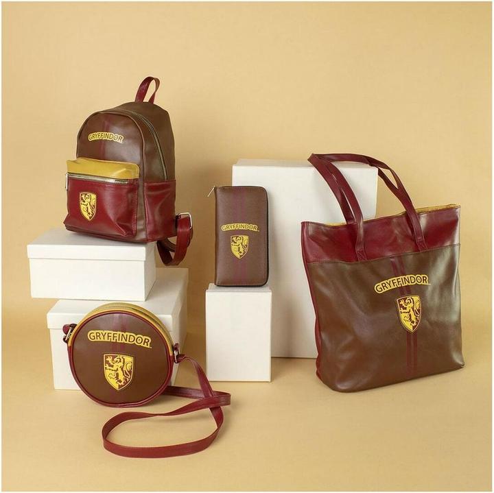 Actual product image ticket box faux-leather, brown