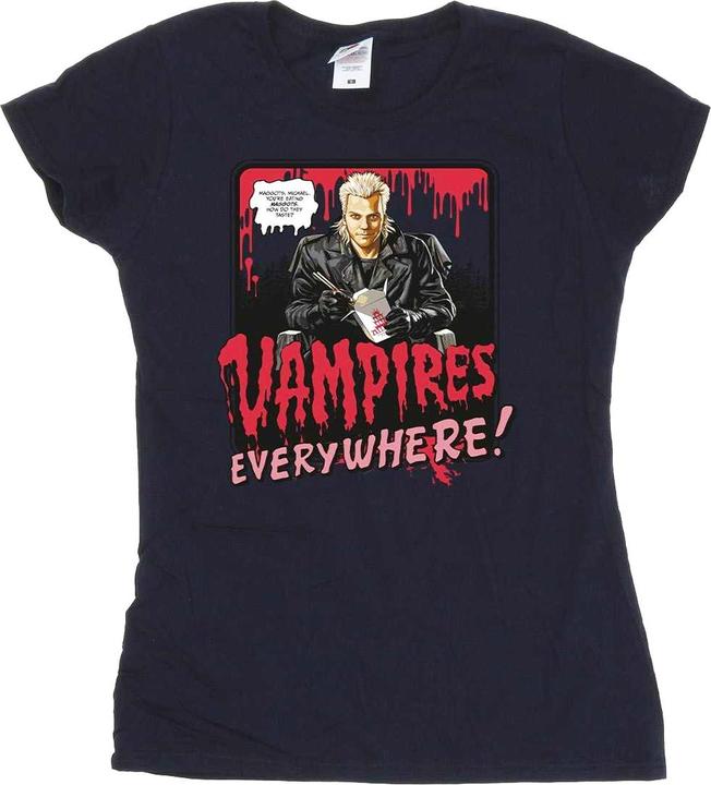 Actual product image Universal Textiles Womens/Ladies Vampires Everywhere Cotton T-Shirt (M)