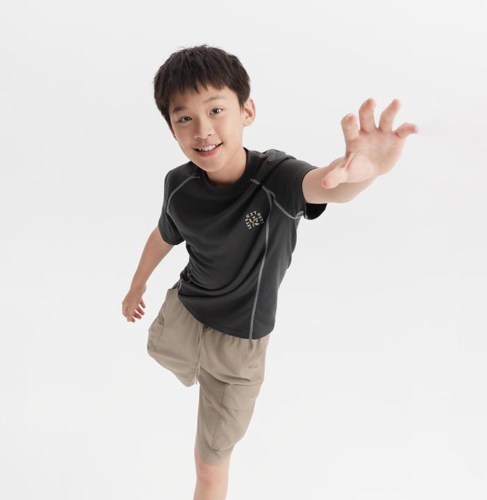 Immagine prodotto Quechua Wander-T-Shirt Kinder Merino - MH900 grau (14, 15, 16)