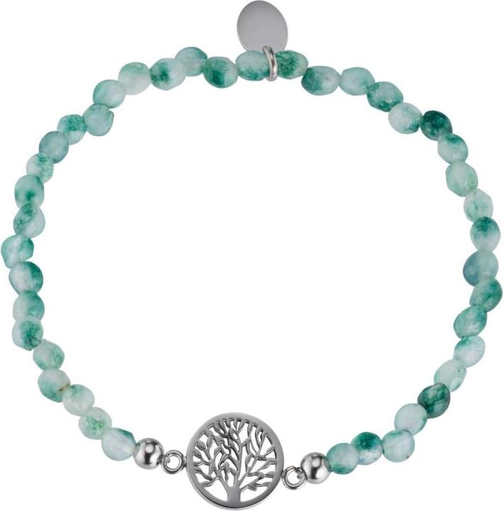 Image du produit Bijouteria Bracelet (19 cm, Jade, Acier inoxydable)