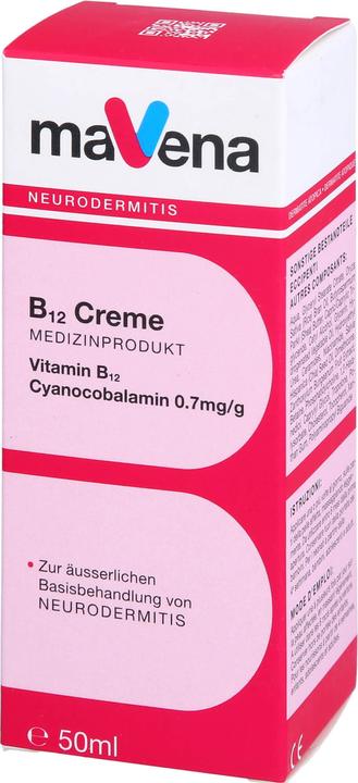 Image du produit Mavena Vitamine B12 (Crème pour le corps, 50 ml)