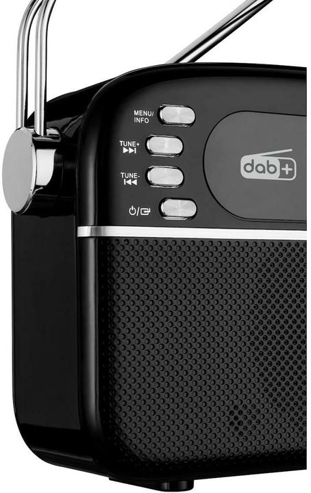Actual product image Medion DAB+ Radio LIFE E66809 Black (DAB+, FM, VHF, PLL, Bluetooth)