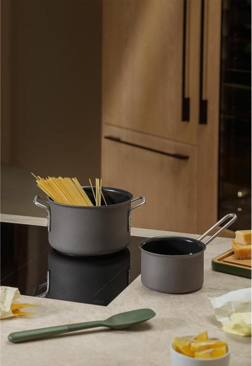 Produktbild Eva Solo Eva Trio - Grey Line Kasserolle - Grey - 1.8 l, 16 cm (16 cm, Stielkasserolle, Aluminium)