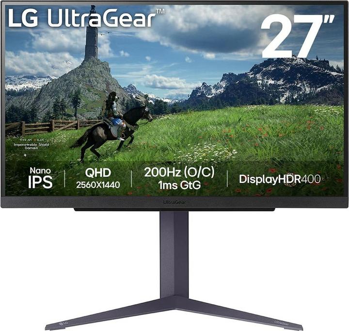 Produktbild LG 27GS85Q-B (2560 x 1440 Pixel, 27")