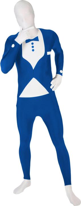 Produktbild Morphsuits Tuxedo blau - Ganzkörperkostüm Anzug für Karneval (XXL)