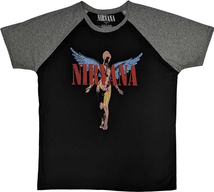 Nirvana Angelic TShirt Raglanärmel