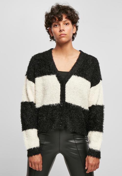 Immagine prodotto Urban Classics Cardigan corto da donna in piuma oversize (L)