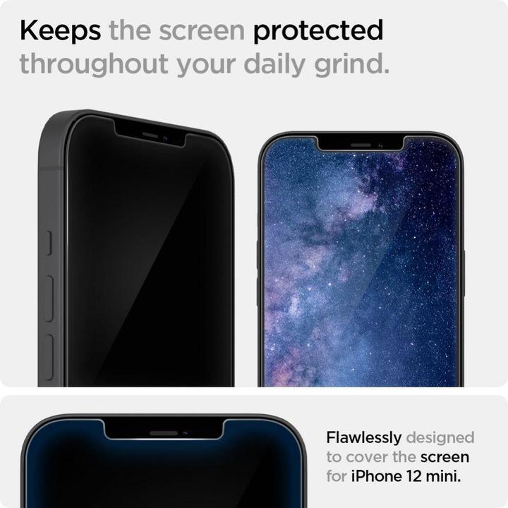 Immagine prodotto Spigen Pellicola protettiva per display TR in vetro 1 pz. (1 Pezzo/i, Apple iPhone 12 mini)