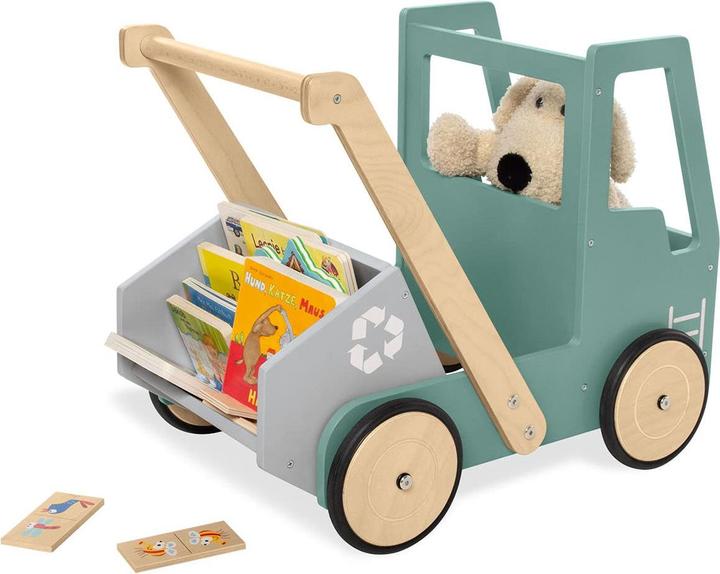 Actual product image Pinolino Baby walker "Dump truck Fred", green