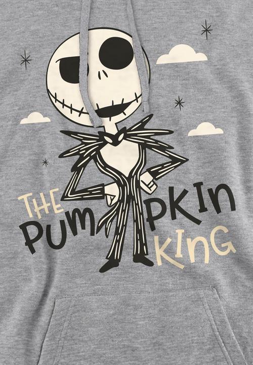Immagine prodotto The Nightmare Before Christmas Felpa con Cappuccio Re della Zucca Uomo (L)