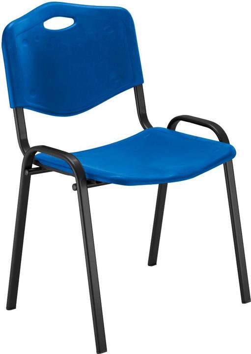 Nowy Styl NowyStyl Konferenzstuhl, H 470 mm x B 460 mm x T 410 mm, Kunststoff, mit Stahlgestell, Antikratzf...