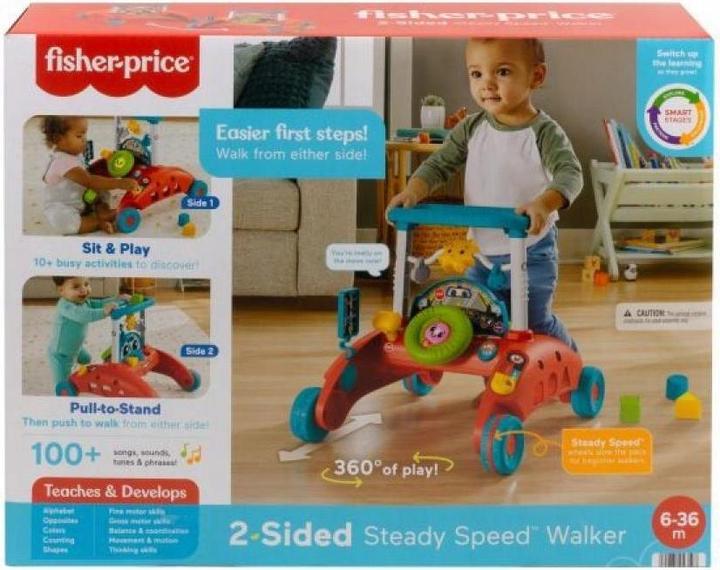 Actual product image Fisher-Price LL Pchacz Małego Kierowcy 2w1 HJP44 MATTEL (Czech, Slovak, Hungarian, Polish, English)