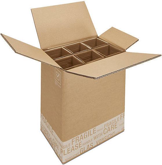 Produktbild kaiserkraft Flaschenkarton Post/DHL (6 x)