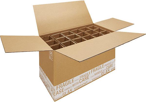 Produktbild kaiserkraft Flaschenkarton Post/DHL (18 x)