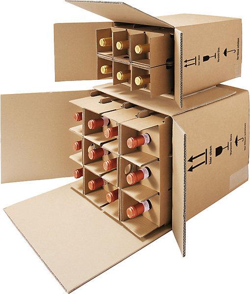 Produktbild kaiserkraft Flaschenkarton Post/DHL/UPS (1 x)