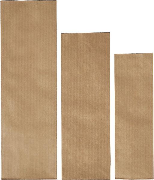 Immagine prodotto kaiserkraft Sacchetto con fondo semirigido, in carta kraft, carta pergamina, lungh. x largh. (1000 Pezzo/i)