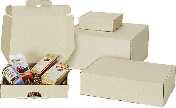 Image du produit kaiserkraft Boîte à papier à herbe pliable terra (50 x)