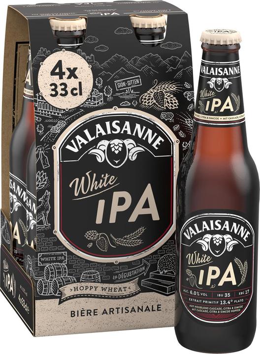 Actual product image Valaisanne White IPA (4 x 33 cl)