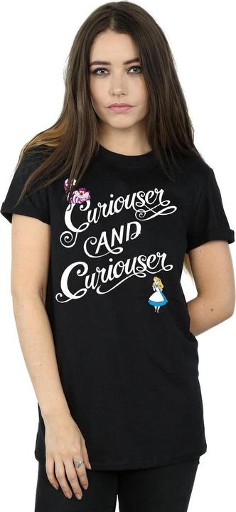 Immagine prodotto Disney Alice In Wonderland Curiouser Maglietta Ampia Donna (XXL)