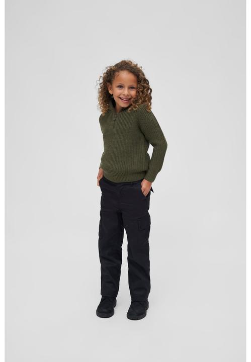 Actual product image Brandit Kids Navy Troyer Sweater - 16227 (146)