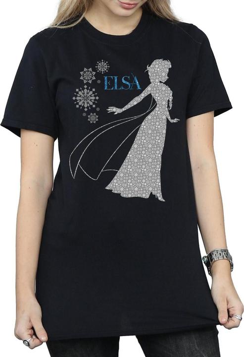 Image du produit Disney - T-shirt FROZEN ELSA CHRISTMAS SILHOUETTE - Femme (XXL)