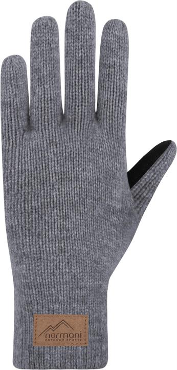 Produktbild Normani Damen Merino Strick-Fingerhandschuhe mit Schafleder „Nakara" - 9643 (8)