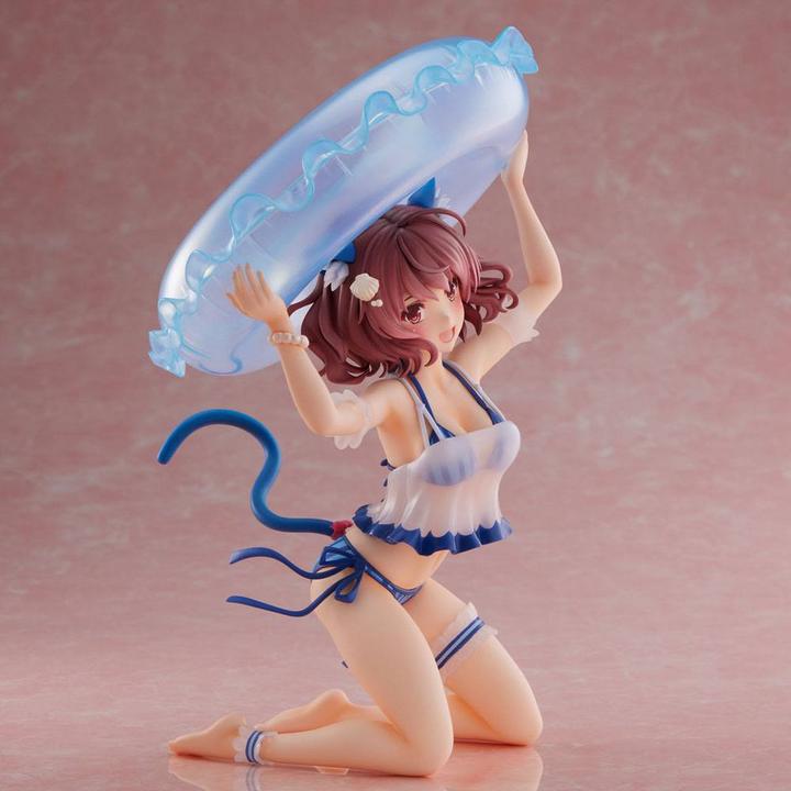 Actual product image Union Creative Original Character statuette PVC Nia: Swimsuit Ver. Illustration by Kurehito Misaki 21 cm