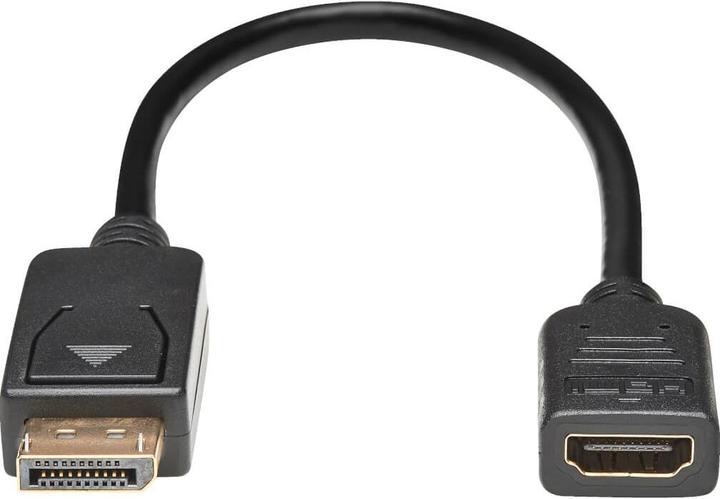 Produktbild Eaton DisplayPort to HDMI Video Adapter Video Converter M/F HDCP Black 1ft.