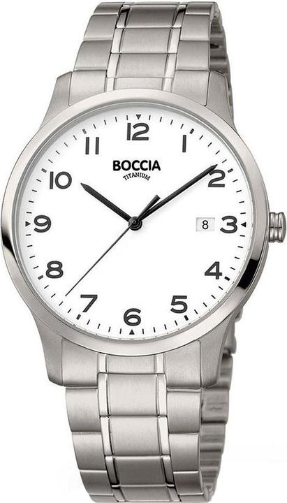 Image du produit Boccia 3620-01 Montre homme titane 40mm 5ATM (Montre analogique, 40 mm)