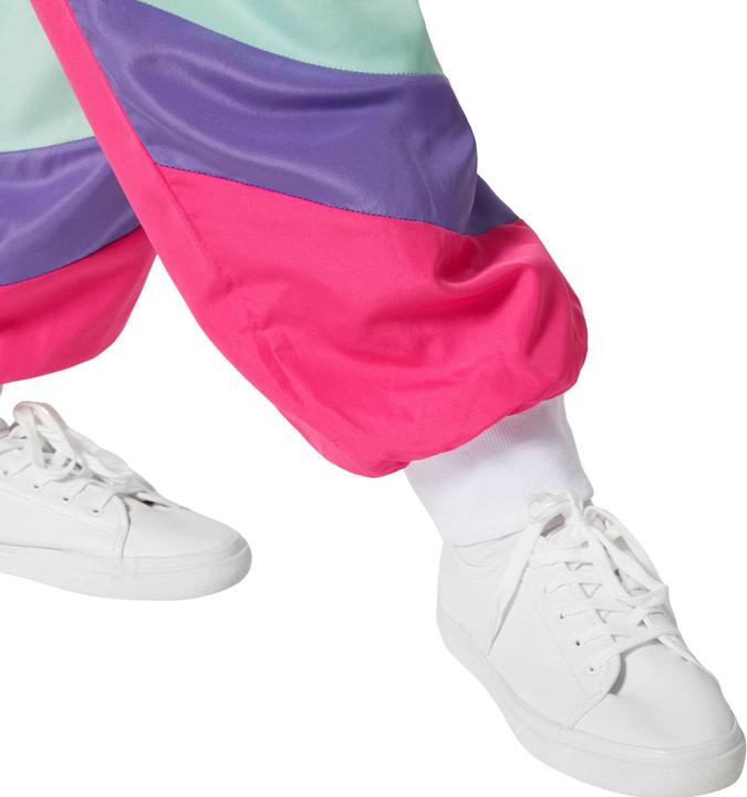 Actual product image tectake Women's Fancy Dress Costume - Retro 80s 90s Tracksuit (S)