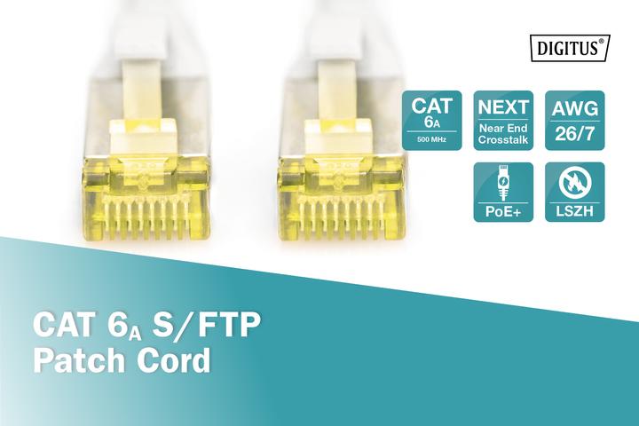 Produktbild Digitus CAT 6A S/FTP Patchkabel (S/FTP, CAT6a, 2.50 m)
