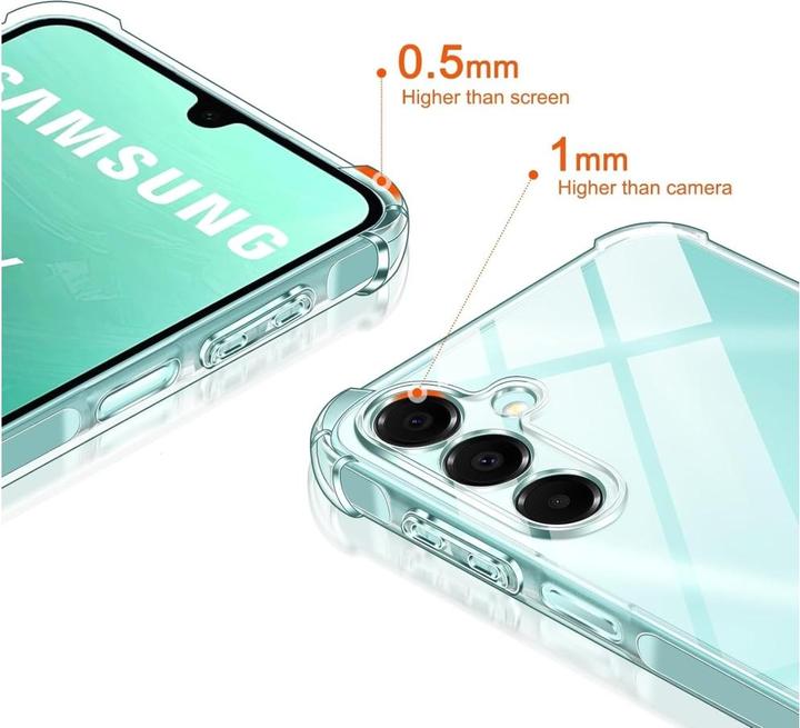Actual product image Screenguard Crystal Soft Airbag Bumper (Samsung Galaxy A16 5G)