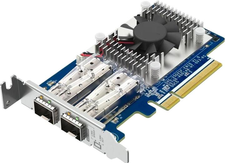 Actual product image QNAP 2PORT SFP28 25GBE NW EXP CARD
