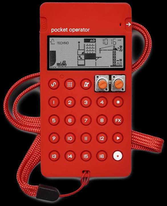 Actual product image Teenage Engineering CA-16 Factory Silicon Case (Various)