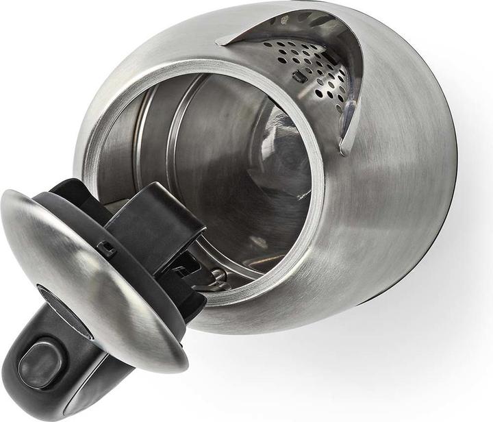 Actual product image Nedis Kettle - 360° rotating base - Concealed heating element - Strix control - Dry-boil protection - (1.70 l, EU plug)