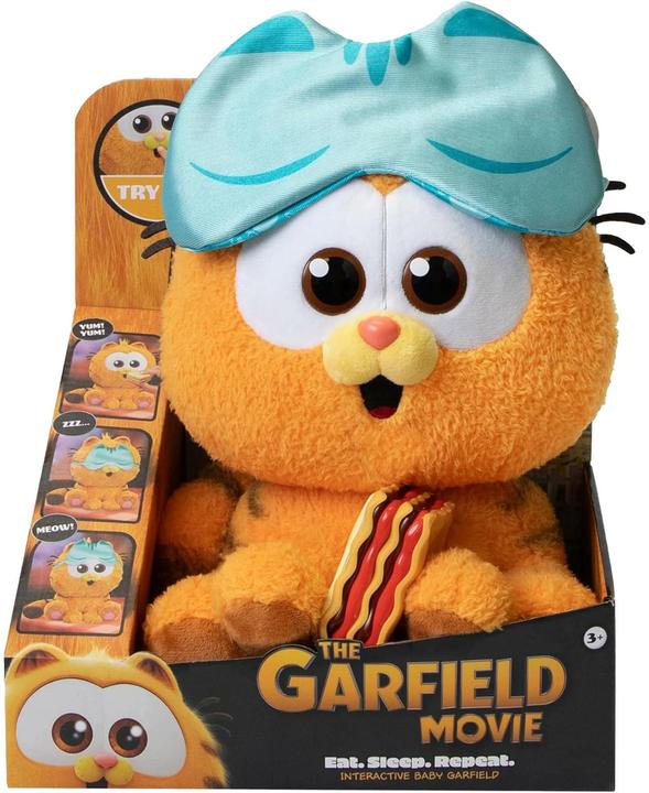Produktbild Goliath Toys Garfield Plüschfigur mit Sound Baby Garfield 31 cm (30 cm)