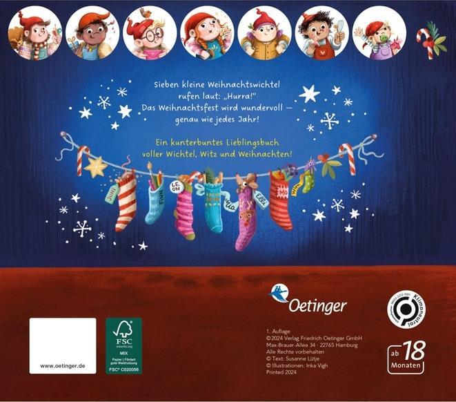 Produktbild Sieben kleine Weihnachtswichtel